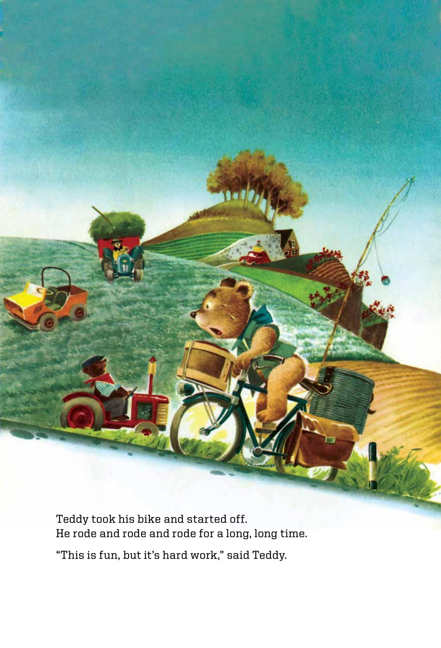 Teddy's Travels - Children's Shaped Picture Travel Book