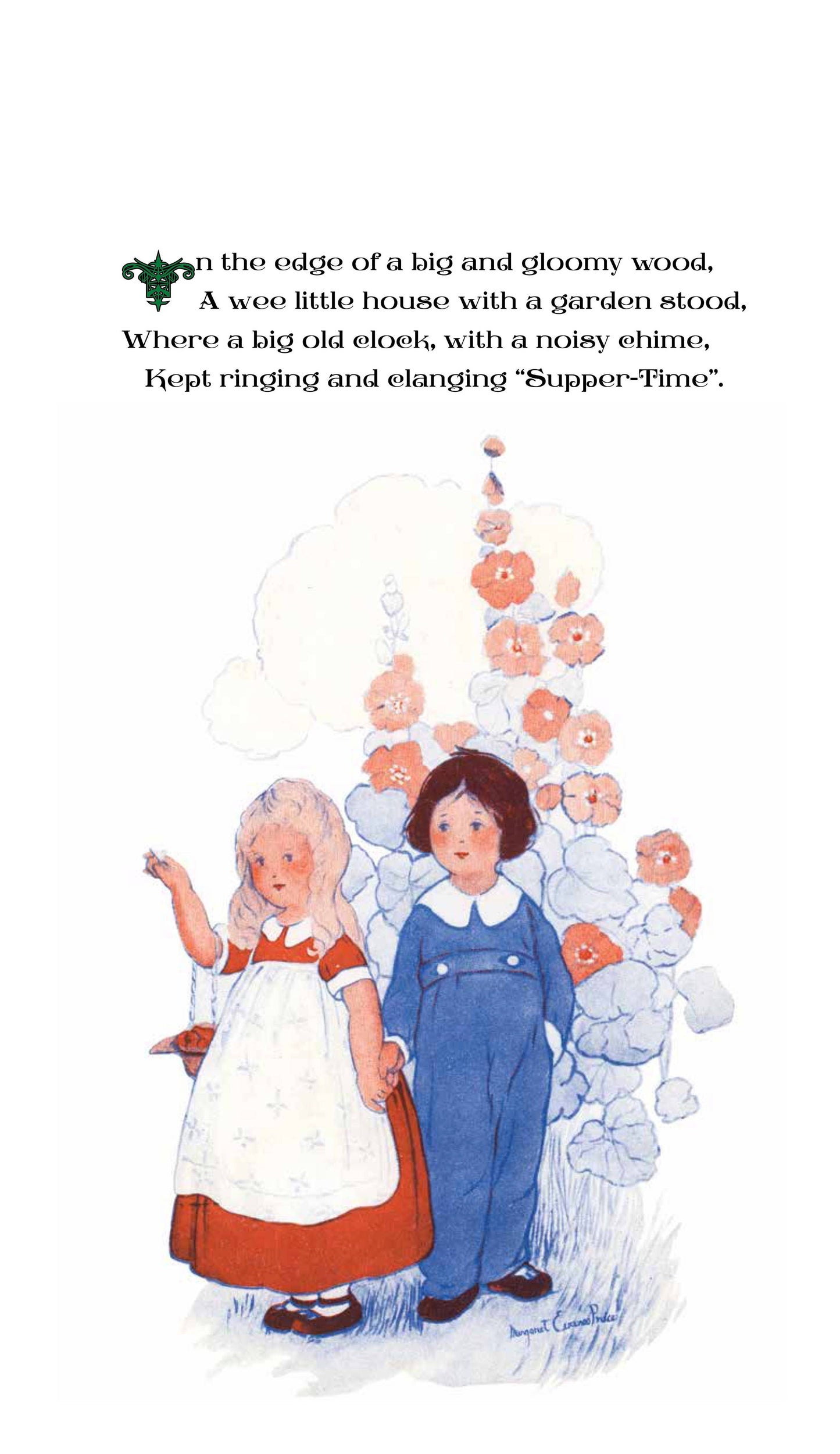 Hansel And Gretel - Children's Shaped Picture Book - Vintage