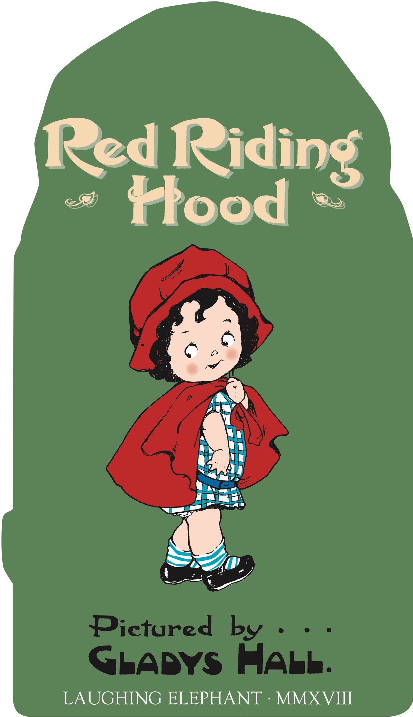 Red Riding Hood - Children's Shaped Picture Book - Vintage