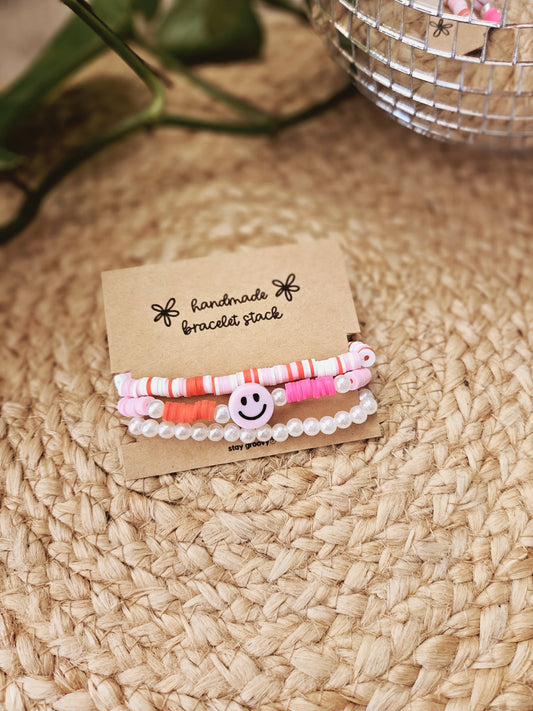 Valentine's Day Bracelet Stack