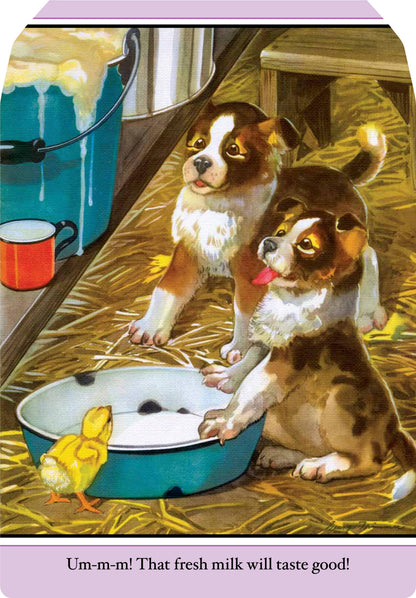 Farm Babies- Children's Shaped Picture Book - Vintage