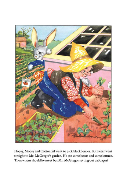 Peter Rabbit -Children's Shaped Board Book - Vintage