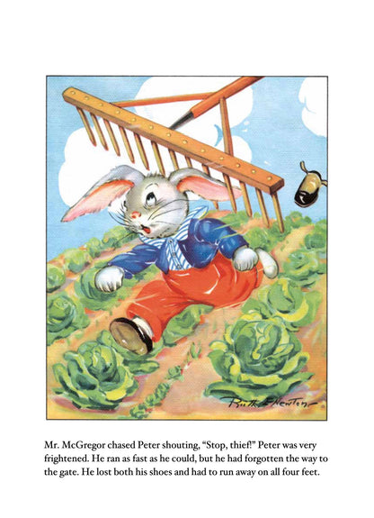 Peter Rabbit -Children's Shaped Board Book - Vintage