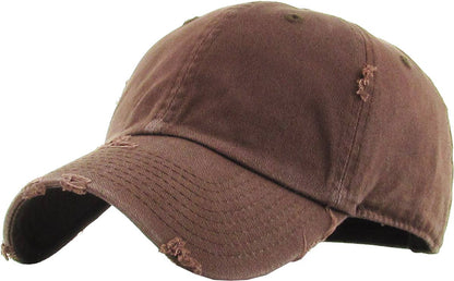 Vintage Distressed Washed Style Baseball Caps