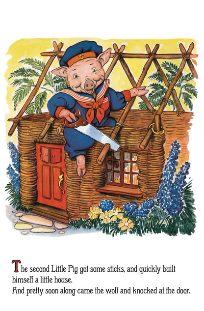 The Three Little Pigs - Children's Shaped Board Book