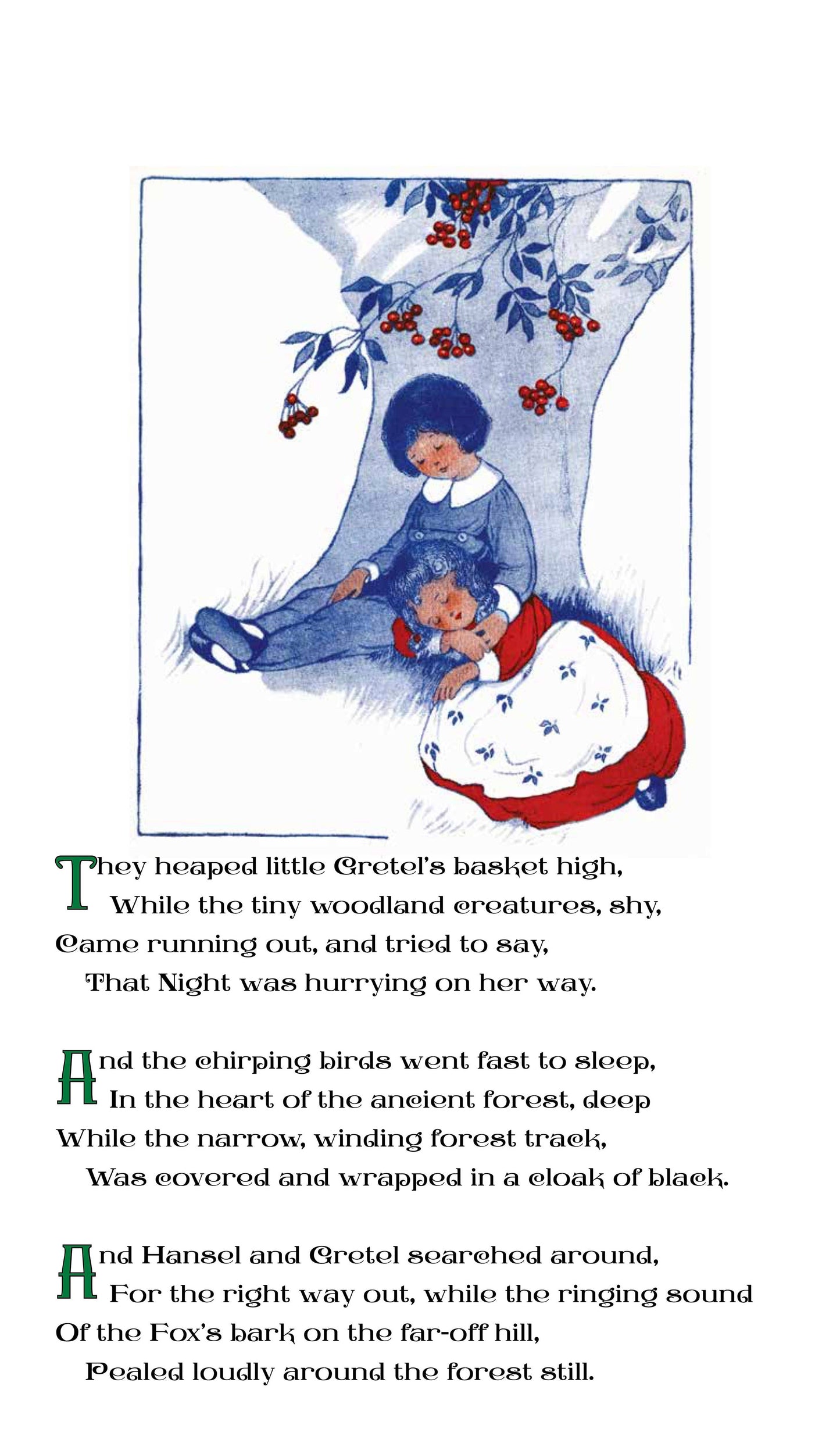 Hansel And Gretel - Children's Shaped Picture Book - Vintage