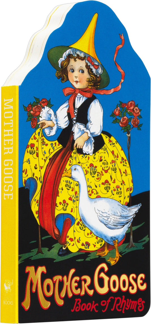 Mother Goose - Children's Shaped Board Book - Vintage
