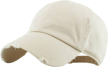 Vintage Distressed Washed Style Baseball Caps