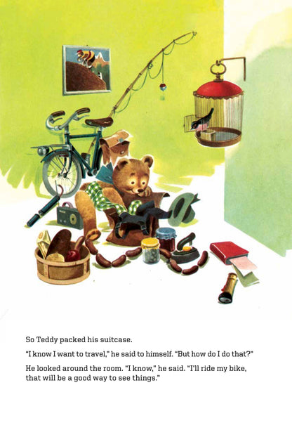 Teddy's Travels - Children's Shaped Picture Travel Book