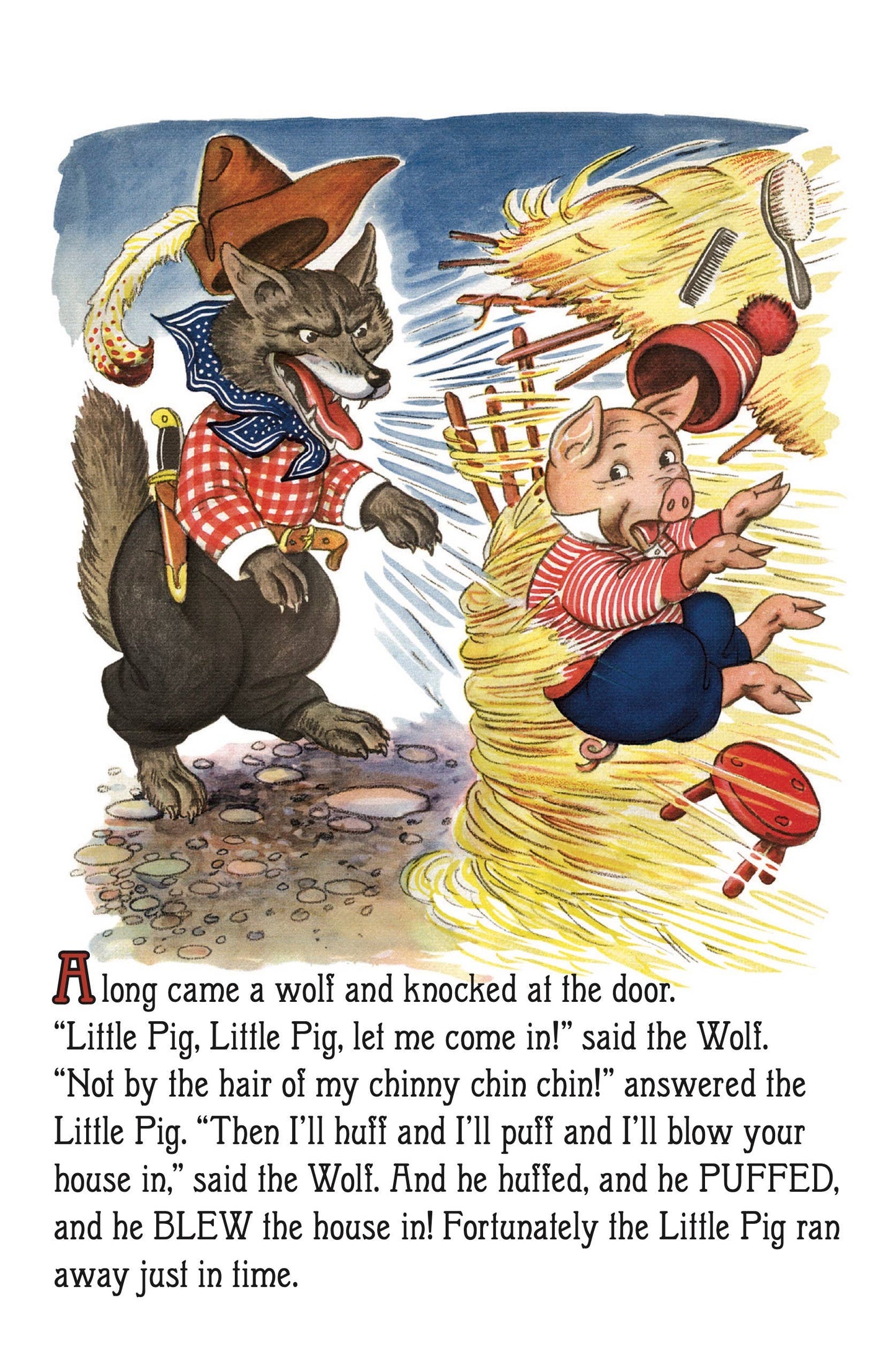 The Three Little Pigs - Children's Shaped Board Book