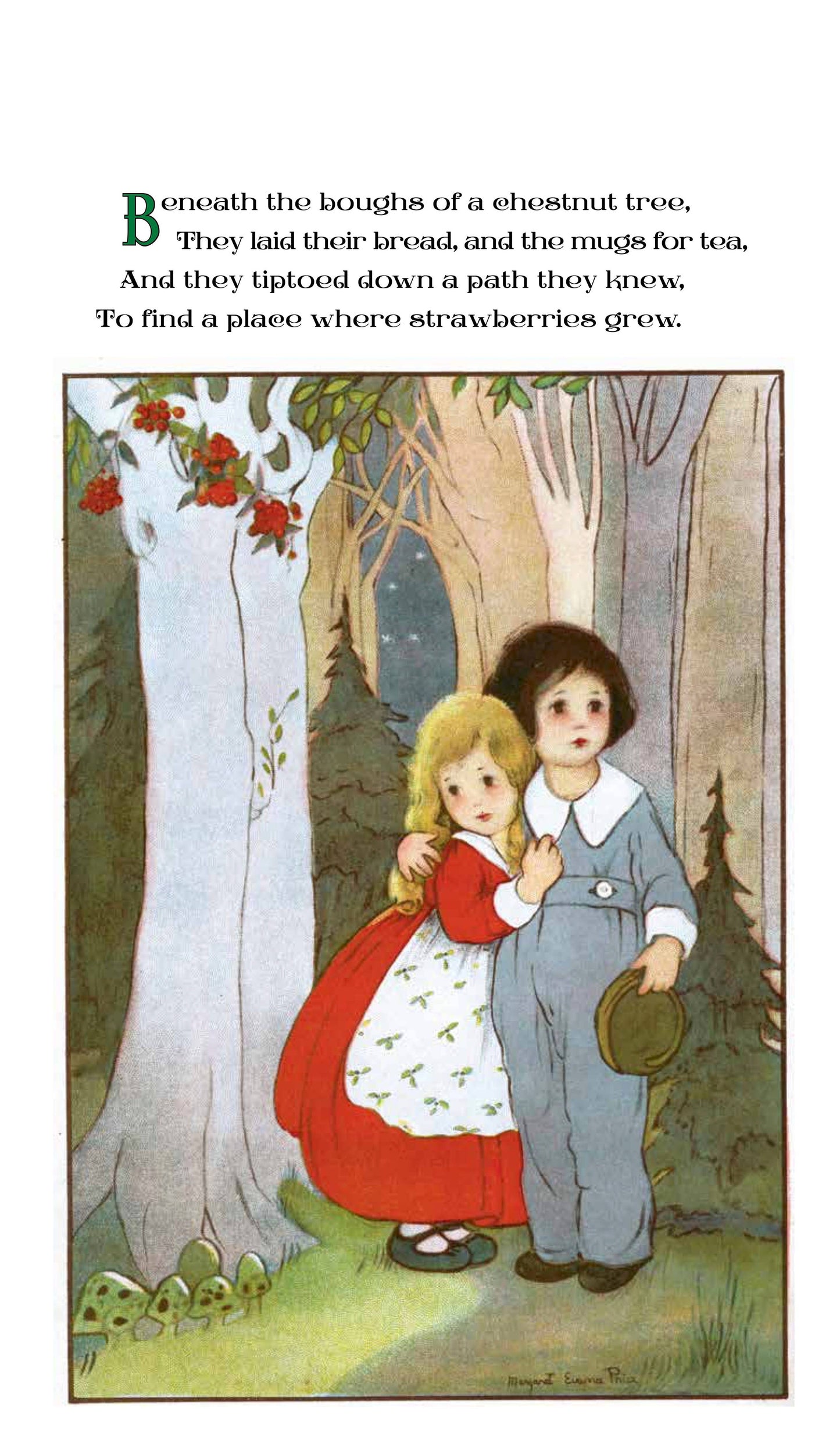 Hansel And Gretel - Children's Shaped Picture Book - Vintage
