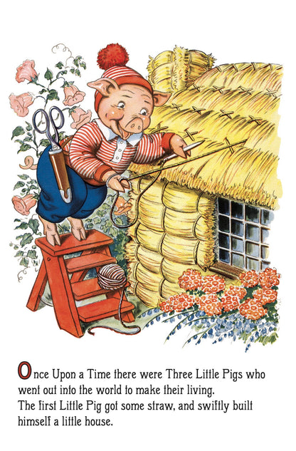 The Three Little Pigs - Children's Shaped Board Book