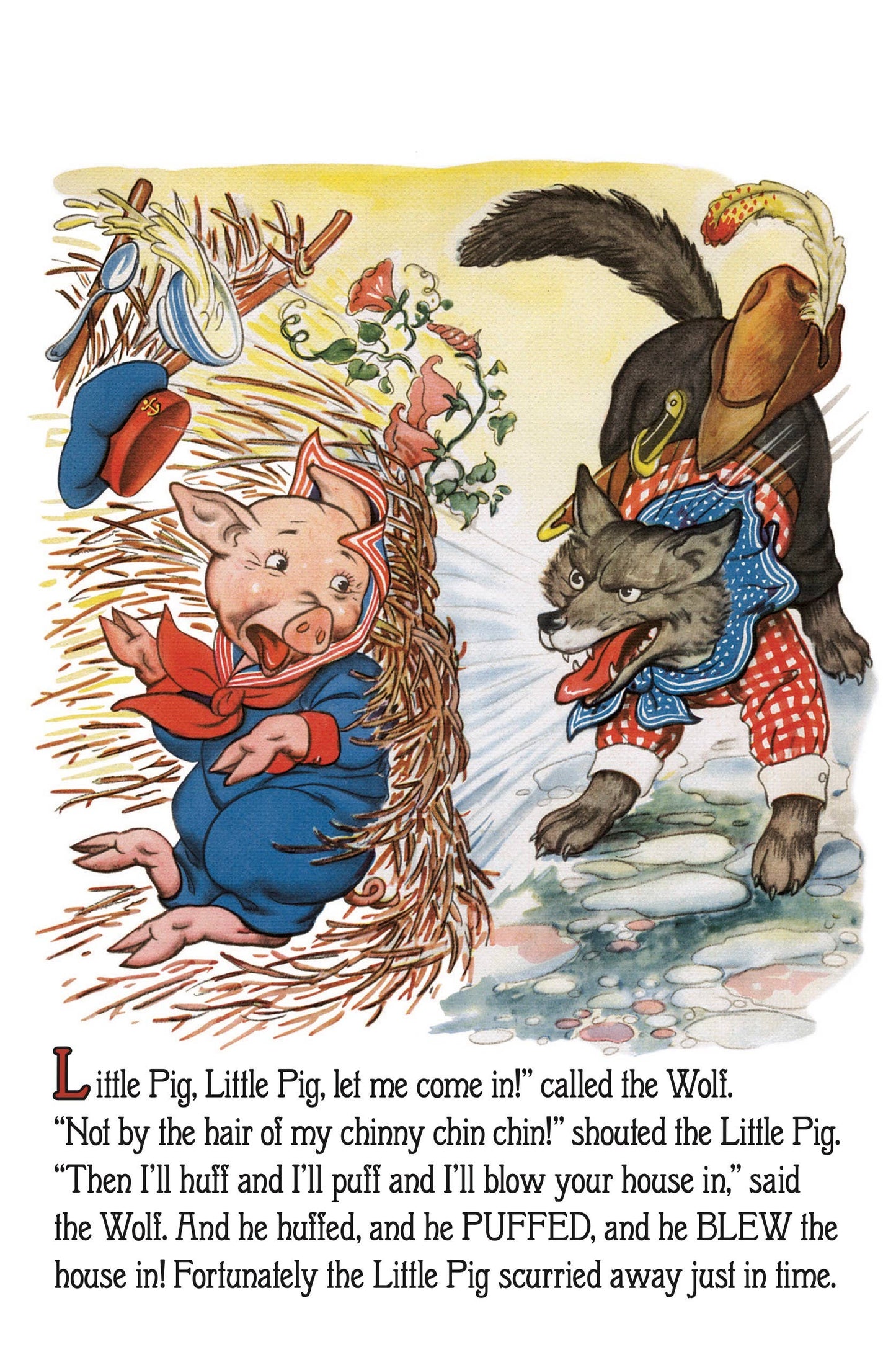 The Three Little Pigs - Children's Shaped Board Book