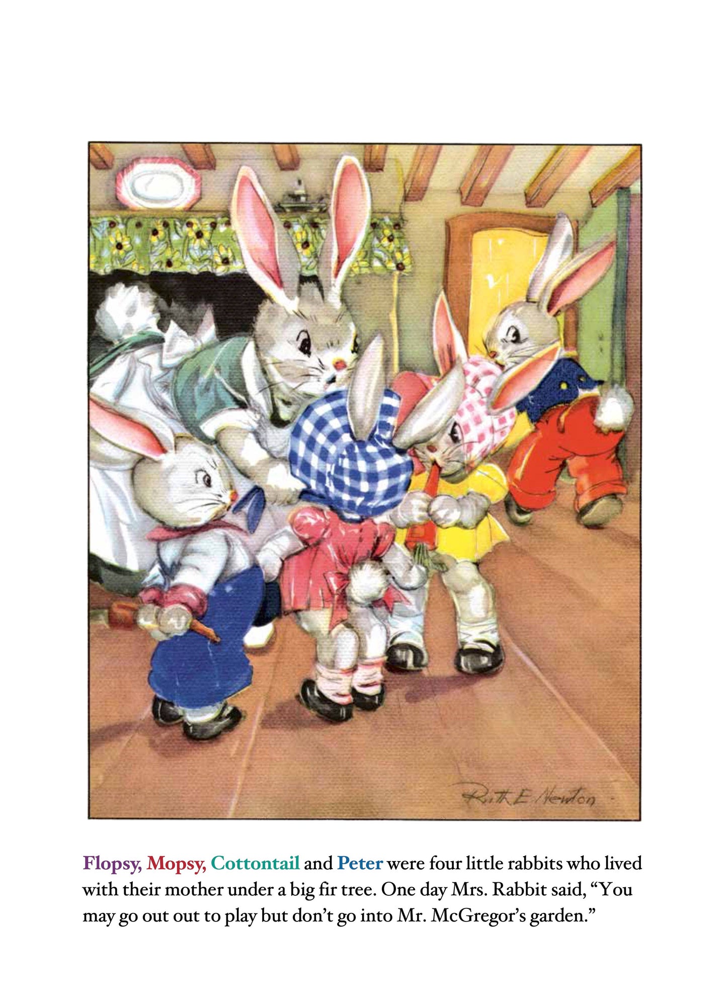 Peter Rabbit -Children's Shaped Board Book - Vintage