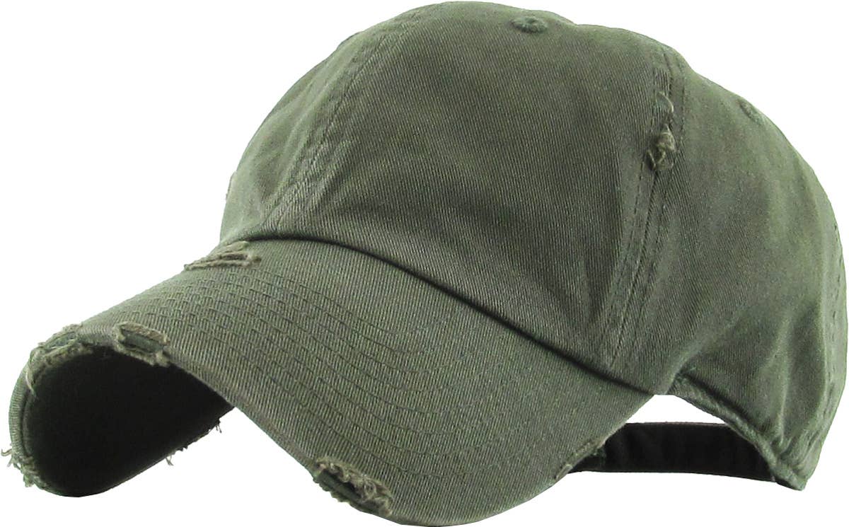 Vintage Distressed Washed Style Baseball Caps